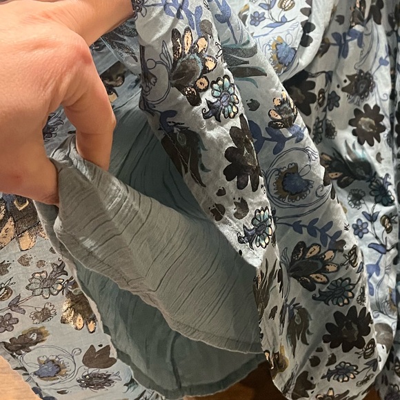 Free People Marsha Cocquette 1960s Mini Dress Size XL - Picture 7 of 8